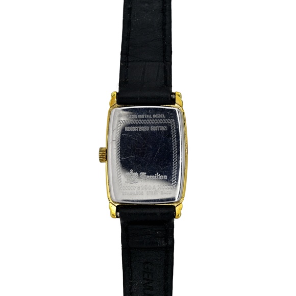 Hamilton Ardmore 6198A Vintage Ladies Gold Plated Registered Swiss Quartz Watch main image 8